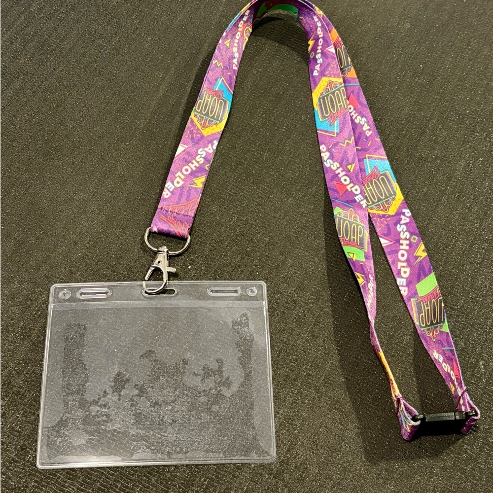 UOAP Universal Studios Orlando 2024 Passholder Exclusive Lanyard